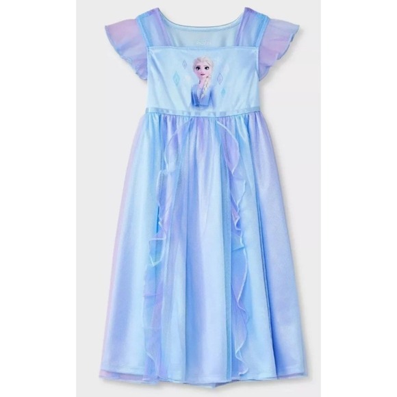 Frozen Toddler Girls' Size 3T Frozen Elsa Fantasy NightGown - Princess - Picture 1 of 3